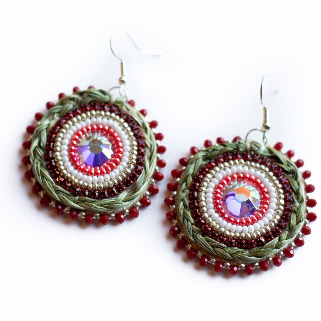 beaded earrings