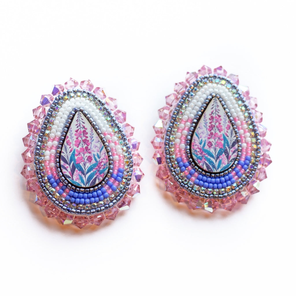 Pink Goddess Earrings