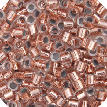 Delica 11/0 RD #0037 Copper Crystal Lined 5.2g Vial