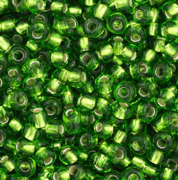 11/0 Preciosa Seed Beads S/L Chartreuse