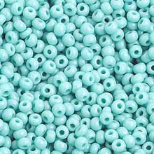 Load image into Gallery viewer, 10/0 Preciosa Seed Beads Opaque Turquoise
