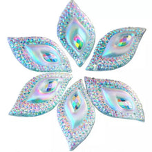 Load image into Gallery viewer, 15*30mm Resin Leaf, Sold in Pairs, See Drop Down for Other Colours.
