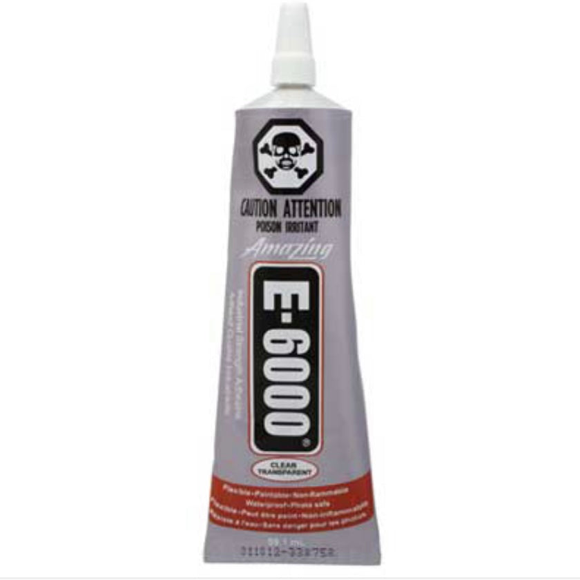 Tube of E-6000 Glue Clear 2fl.oz (60ml)