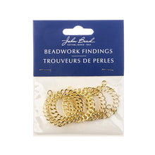 Load image into Gallery viewer, Beadwork Findings Gold Colour Pendant Chain, 5pcs/Pk
