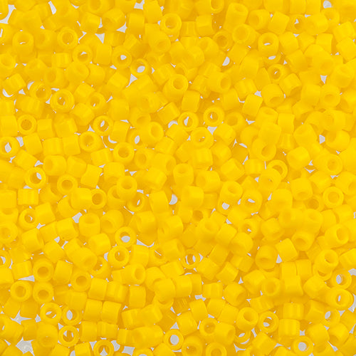 Delica 11/0 RD #1132 Yellow Canary Opaque 5.2g Vial