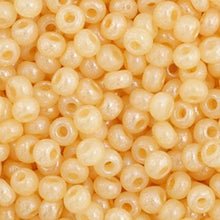 Load image into Gallery viewer, 11/0 Preciosa Seed Beads Opaque Pearl Ivory
