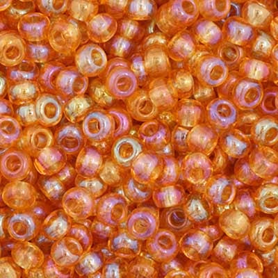 11/0 Preciosa Seed Beads 11/0 Transparent Topaz AB