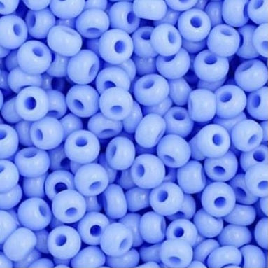 11/0 Preciosa Seed Beads Opaque Pale Blue