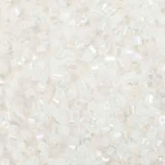 10/0 2-Cut Preciosa Beads Pearl White