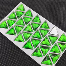 Load image into Gallery viewer, 16mm Glass Triangles **Other Colours Available**
