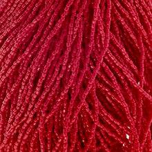 Load image into Gallery viewer, 3-Cut 9/0 Czech Seed Bead Opaque Medium Red, 22g Bag or Strung
