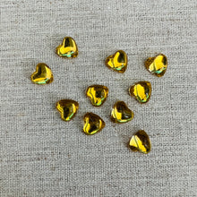 Load image into Gallery viewer, 10mm Grade AAAA High Quality,K9 Crystal Heart Shape, Glue On Crystal Glass Rhinestones, Sold in Pairs, See Dropdown for Colours
