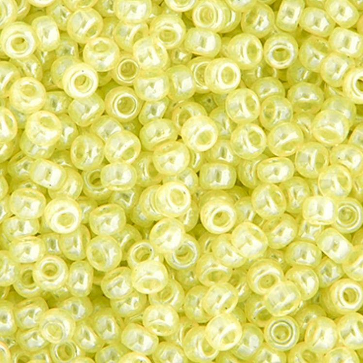 11/0 Miyuki Seed Beads Ceylon Light Yellow