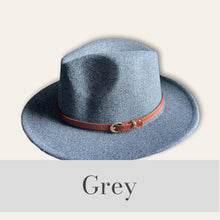 Load image into Gallery viewer, Fedora Hat Size 56-58, Wool &amp; Polyester, Sold as 1 Hat, See other colours
