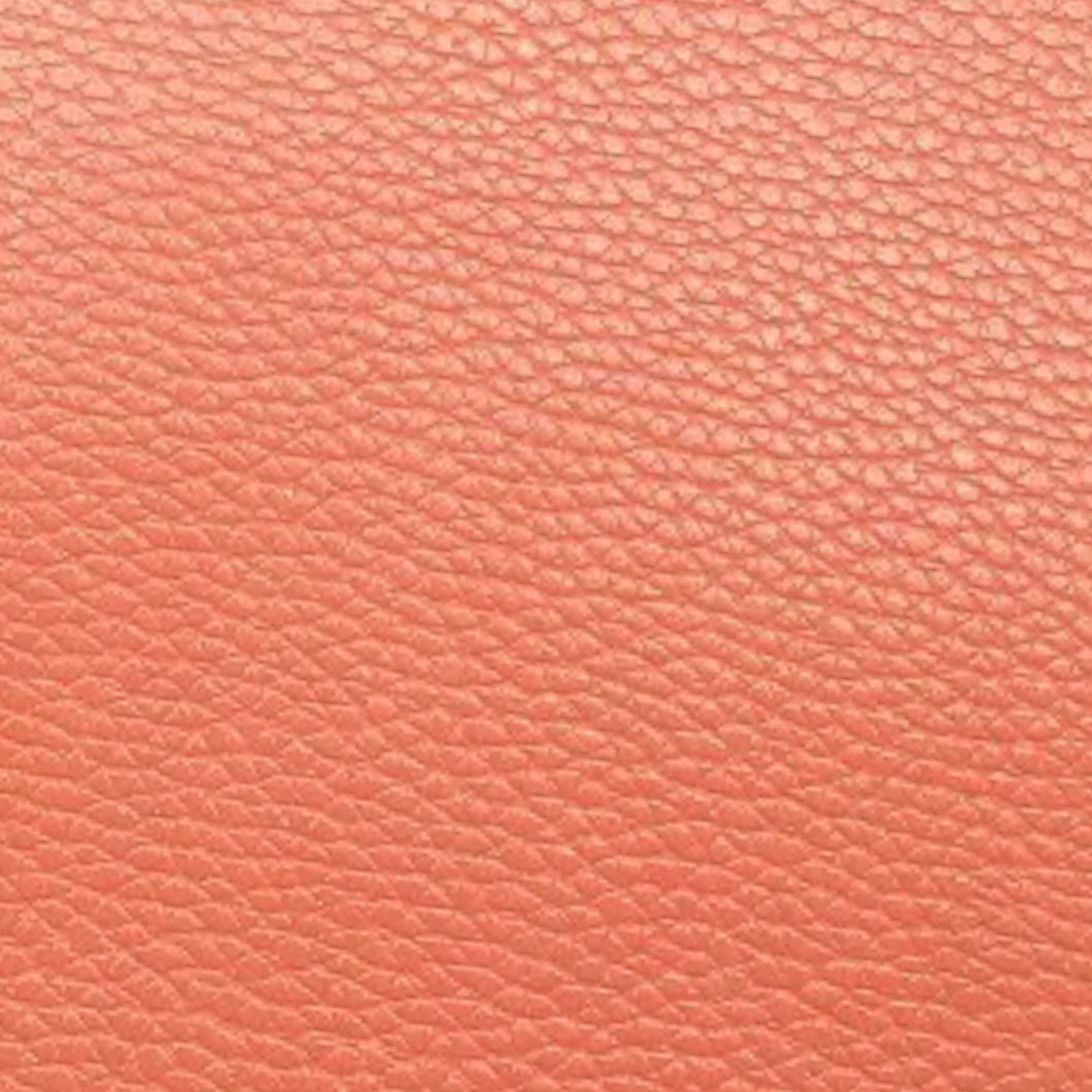 Coral Orange Vinyl Backing Material 8*11.5 Inches
