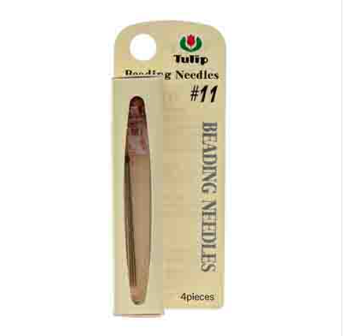 Tulip Beading Needles #11 4pcs. - .41x48.5mm