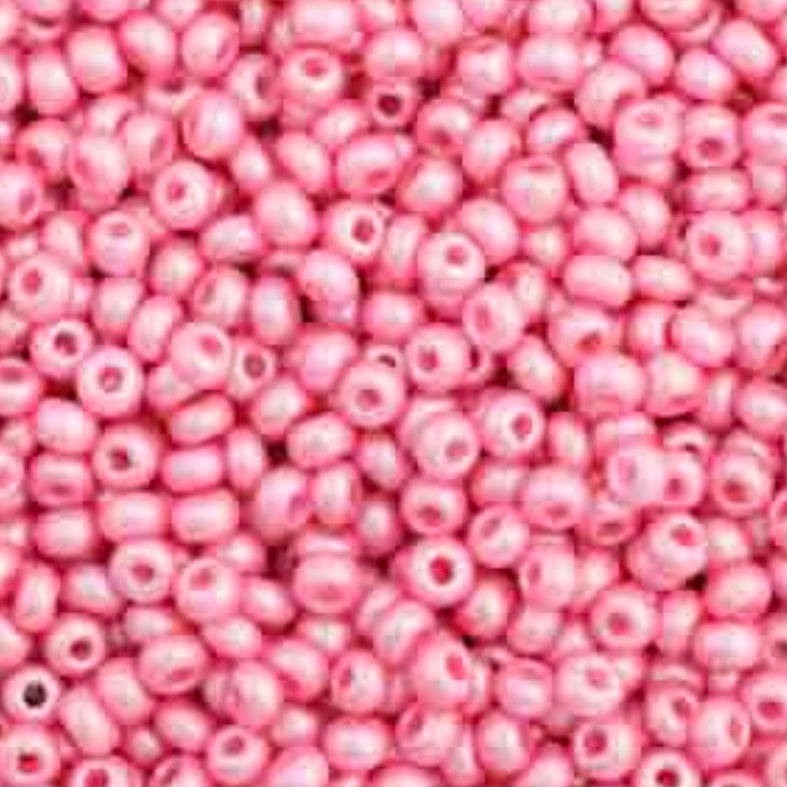10/0 Preciosa Seed Beads Shiny Pink